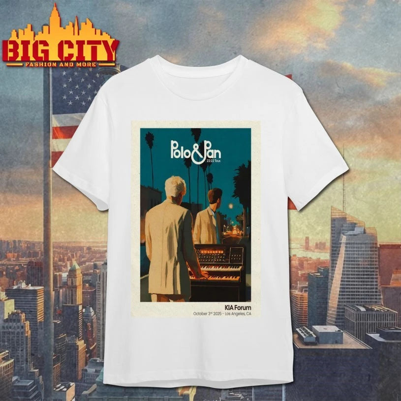 Polo &amp; Pan Los Angeles Oct 3 2025 Poster shirt