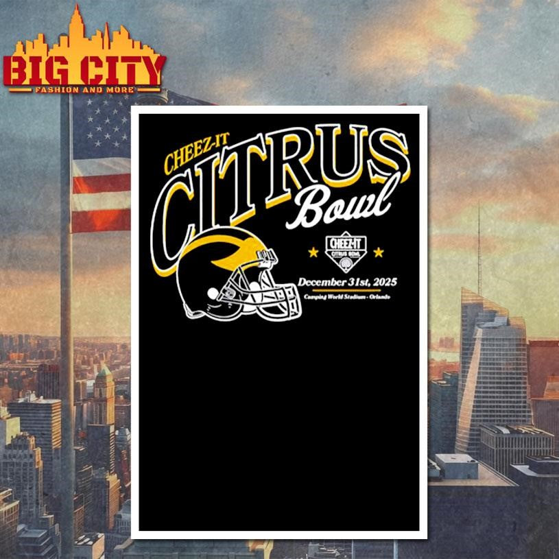 Pop Tarts Bowl Michigan Wolverines 2025 Shirt