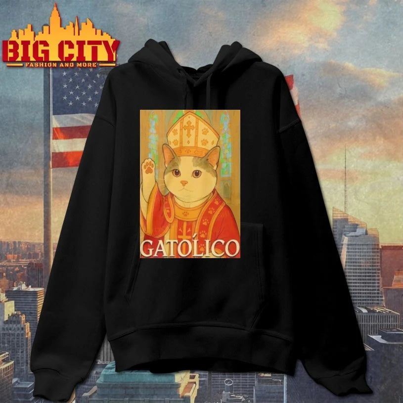 Pope Cat Gatolico shirt