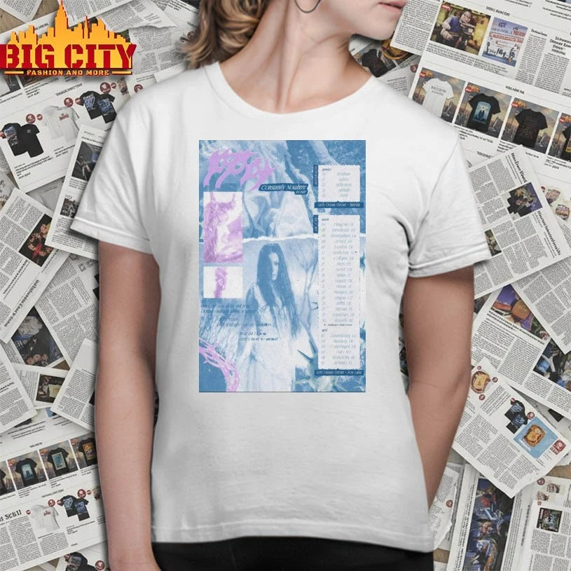 Poppy Constantly Nowhere AUS, EU, UK New Tour 2026 Poster shirt