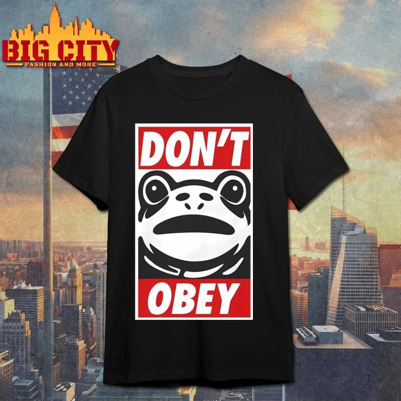 Portland Frog Don’t Obey Shirt