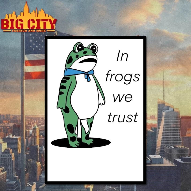 Portland Frog In Frogs We Trust Shirt