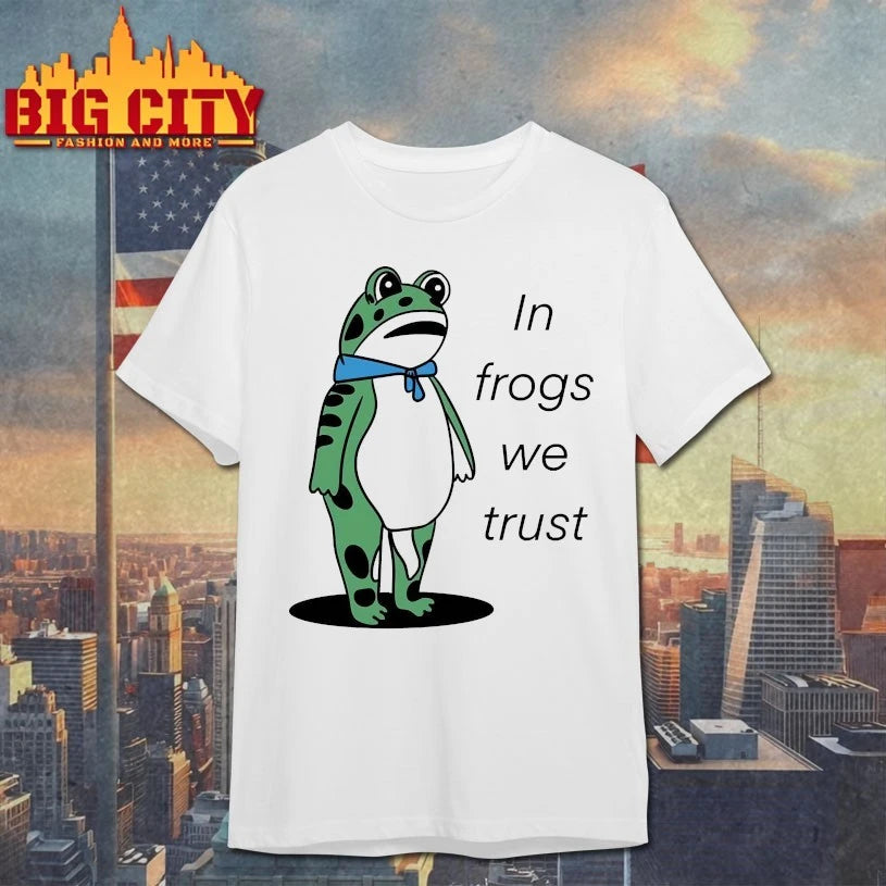 Portland Frog In Frogs We Trust Shirt