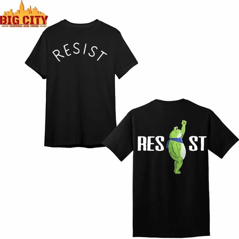 Portland-Frog RESIST Protest Abolish Ice Anti-Trump Shirt