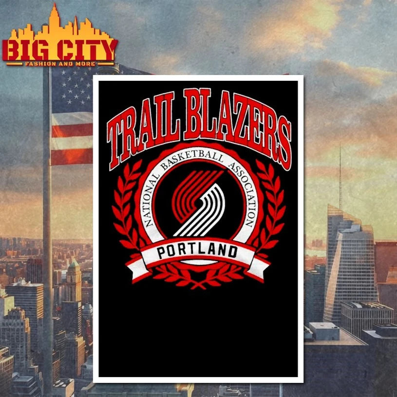 Portland Trail Blazers Crest National basketball association shirt