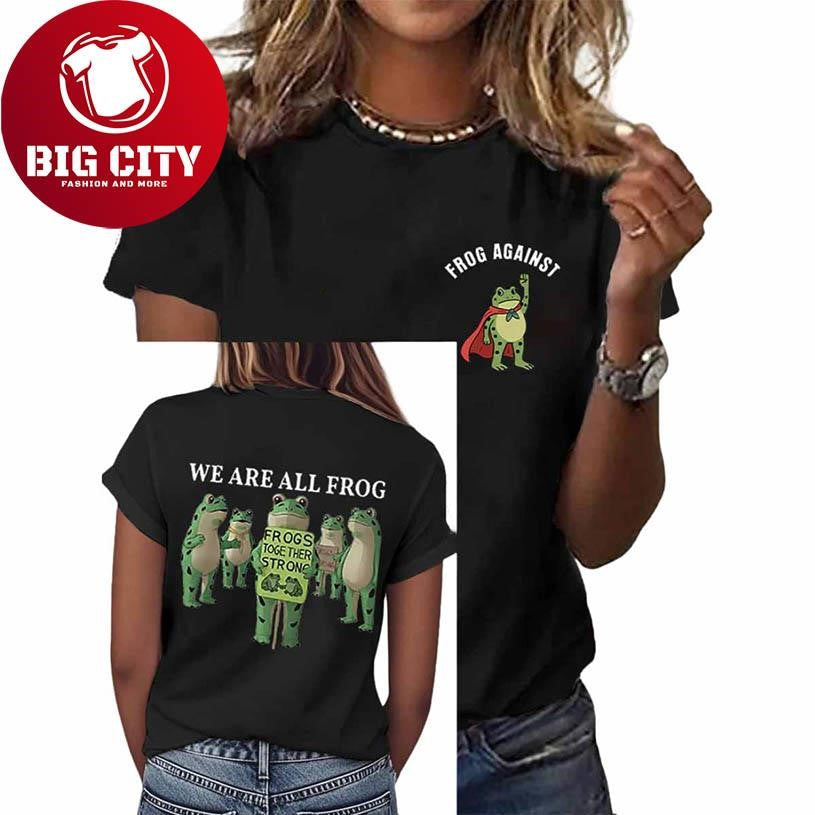 Portland We Are All Frog Resist 2025 New Two Sided Shirt