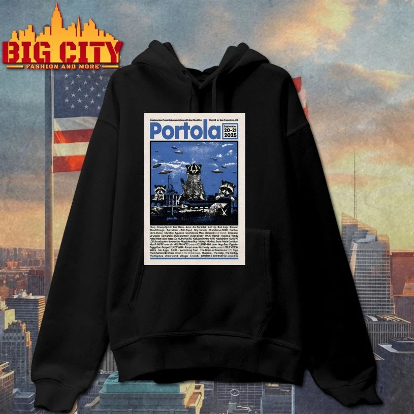 Portola San Francisco 9 20-9 21 2025 Event Poster shirt