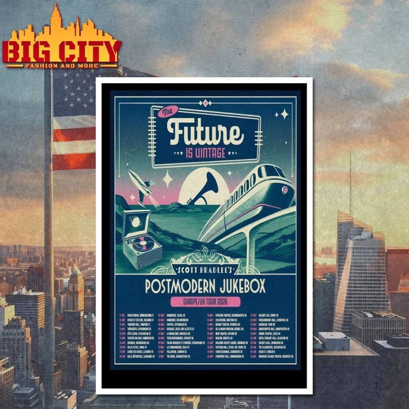 Postmodern Jukebox Europe-UK Tour 26 Poster shirt
