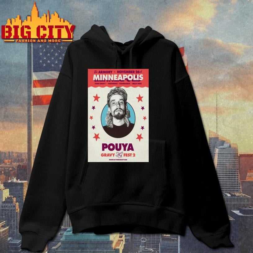 Pouya Minneapolis November 26 2025 Poste Shirt