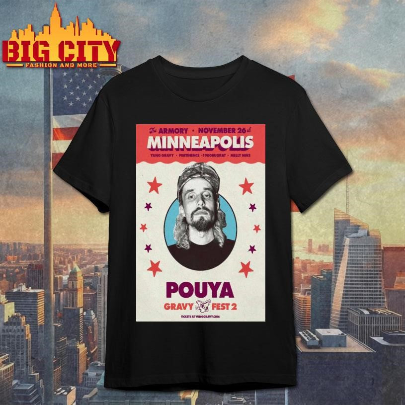 Pouya Minneapolis November 26 2025 Poste Shirt