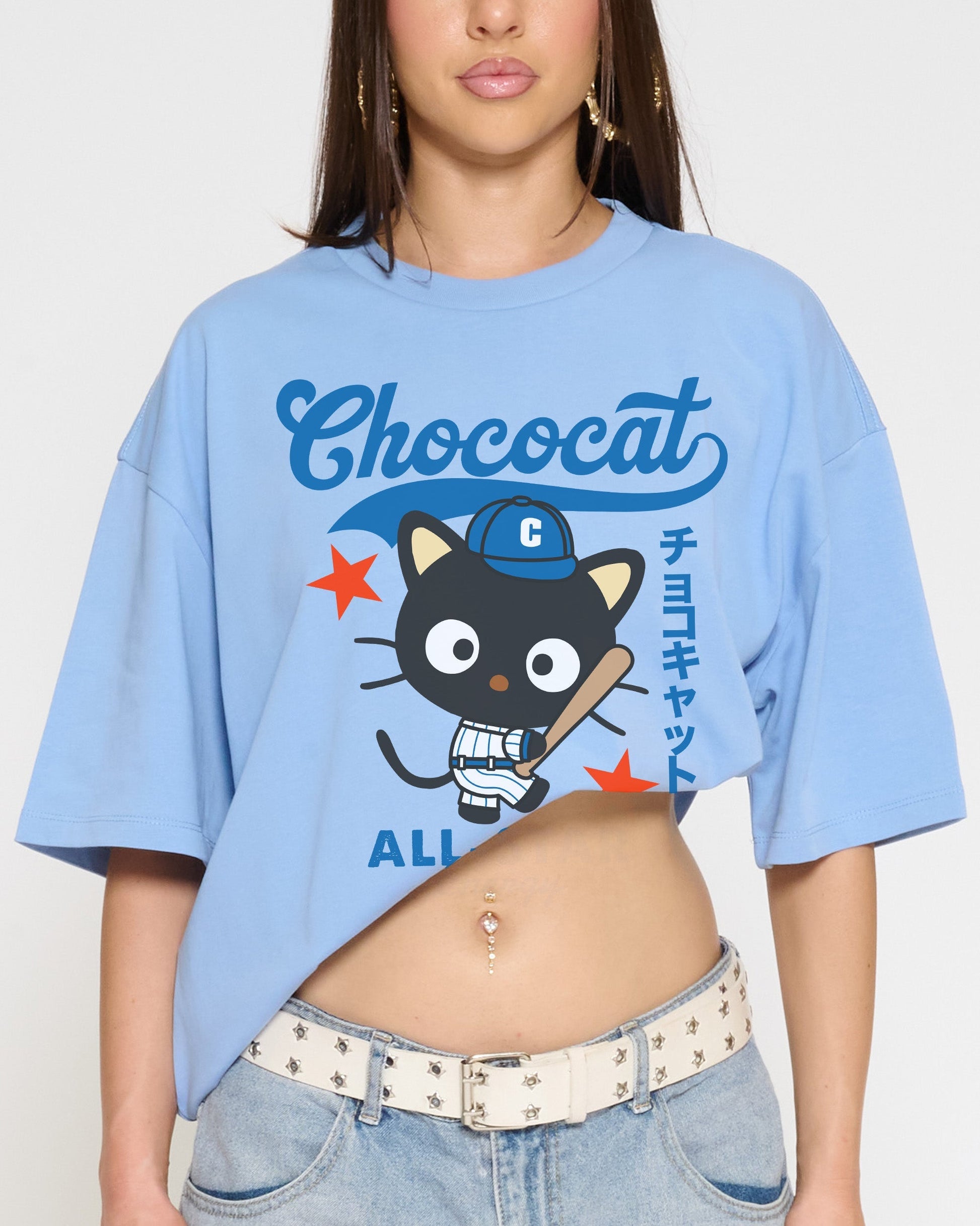 Chococat Baseball Oversized Tee