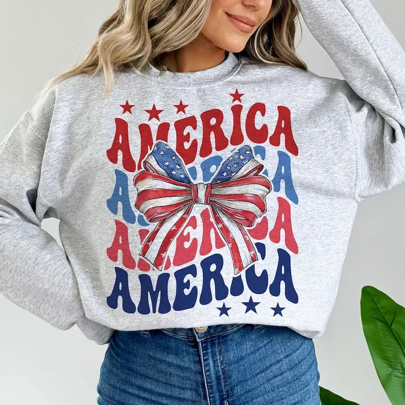 Premium  Coquette American Flag PNG, Coquette 4th Of July Png, 4th of July , American Flag