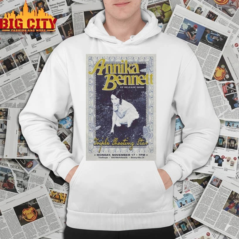 Premium Annika Bennett November 17 2025 Beverly Hills, CA Poster Shirts