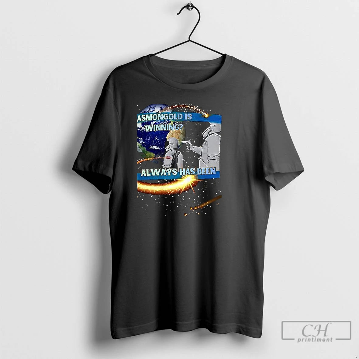 Premium Astronaut Meme Always Has Been T-Shirts, Hoodie, Sweatshirt | ZylaModa.com