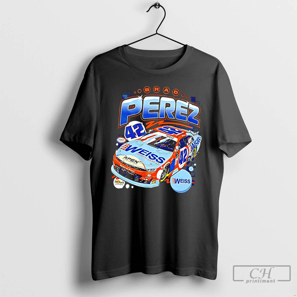 Premium Brad Perez X Weiss Sand Clay Nascar 42