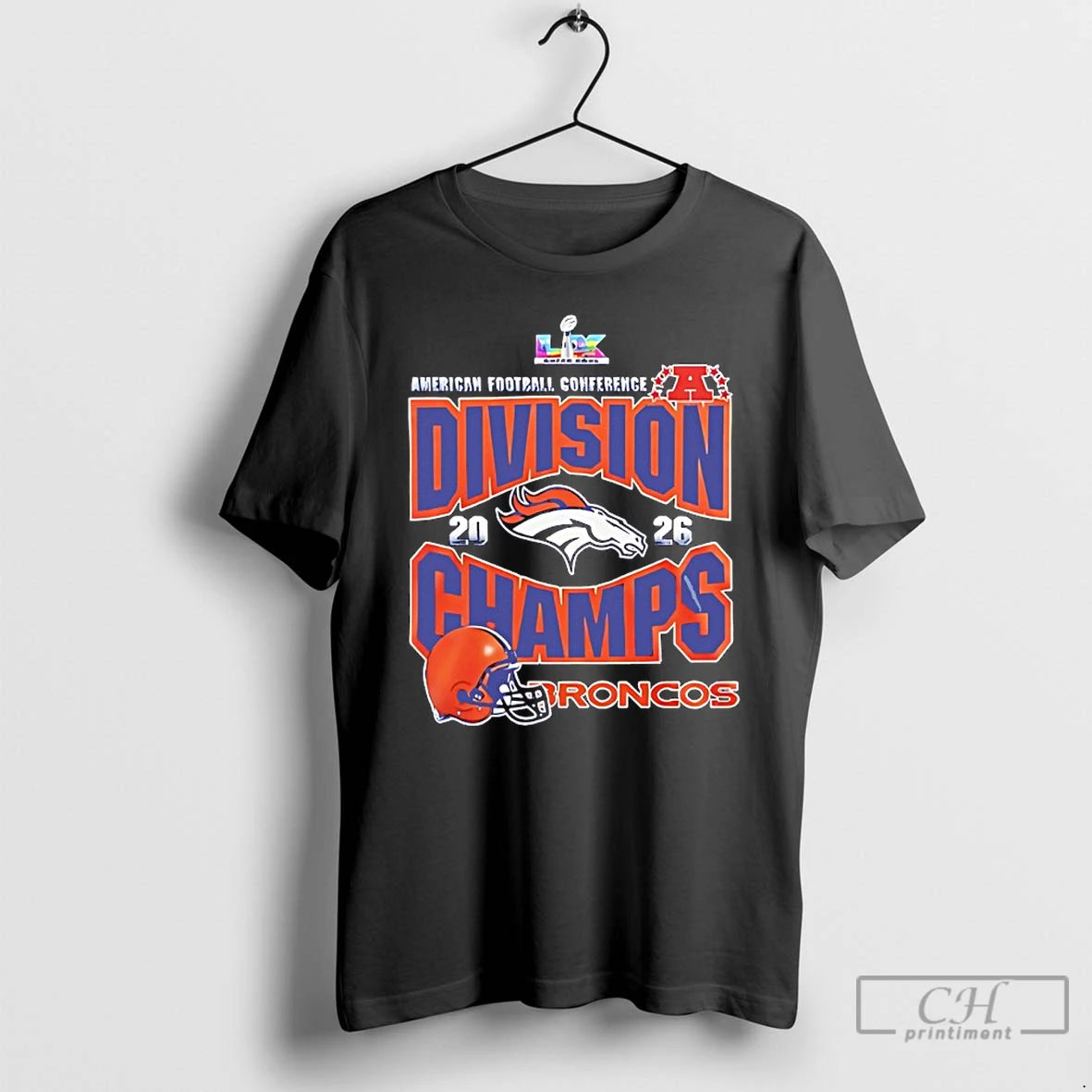 Premium Denver Broncos Won The 2026 Afc Divisional Champions T-Shirts, Hoodie, Sweatshirt | ZylaModa.com