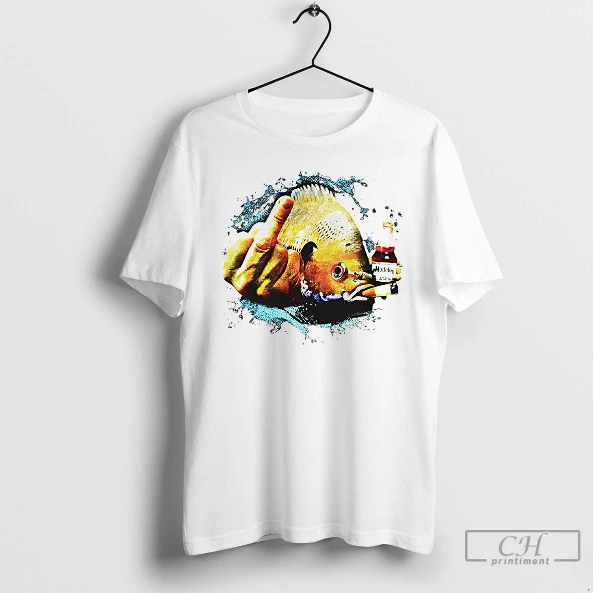 Premium Dope Ass Fish Middle Finger