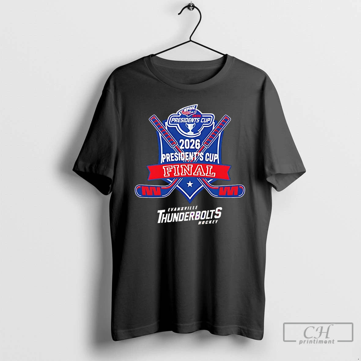 Premium Evansville Thunderbolts Hockey Presidents Cup Final 2026