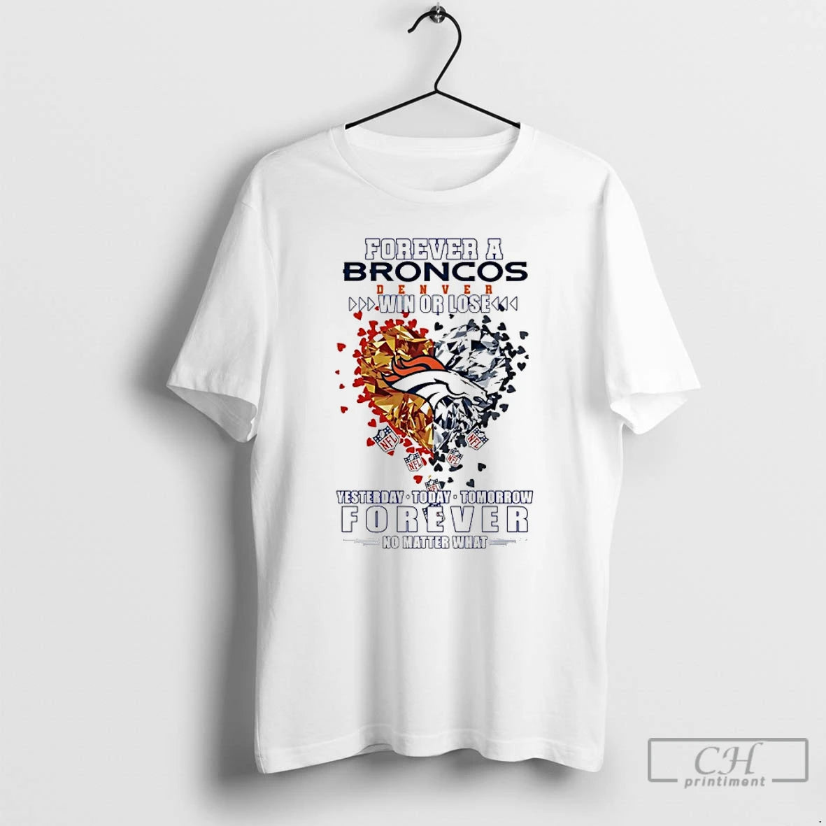 Premium Forever A Denver Broncos 2026 Afc Division Champions Win Or Lose T Shirts Sweater Hoodie, Sweatshirt | ZylaModa.com