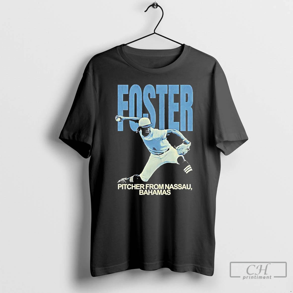 Premium Malik Foster Pitcher From Nassau Bahamas Graphic