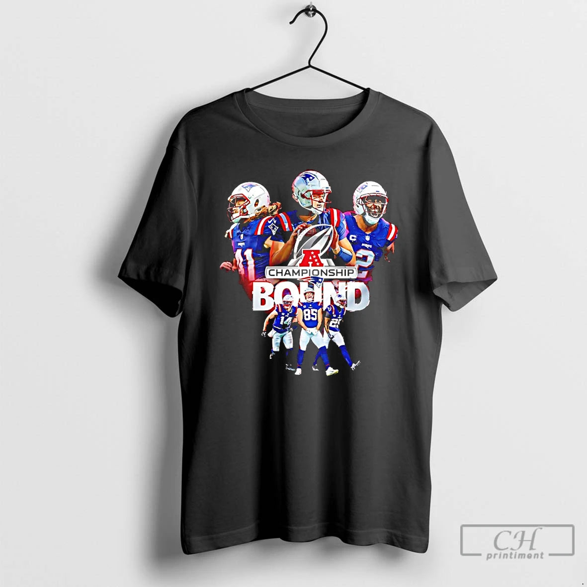 Premium New England Patriots Football 2026 Afc Championship Bound T-Shirts, Hoodie, Sweatshirt | ZylaModa.com