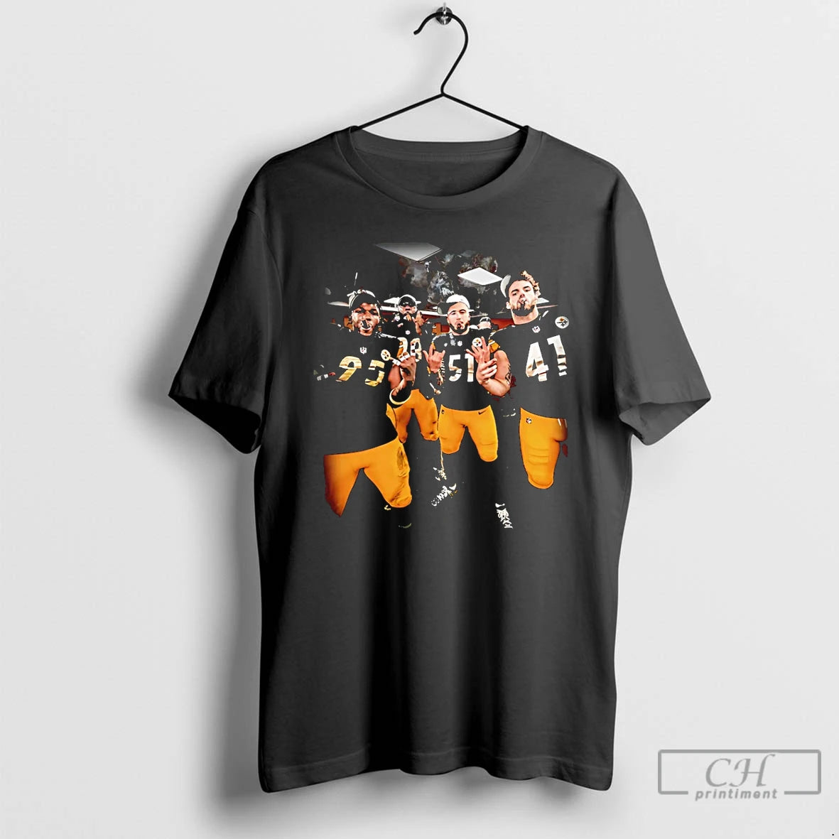 Premium Pittsburgh Steelers 2025 Afc North Champions Celebrate Victory Smoking T-Shirts, Hoodie, Sweatshirt | ZylaModa.com