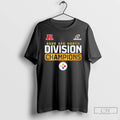 Premium Pittsburgh Steelers Afc North Champions 2025 Cheers T-Shirts, Hoodie, Sweatshirt | ZylaModa.com