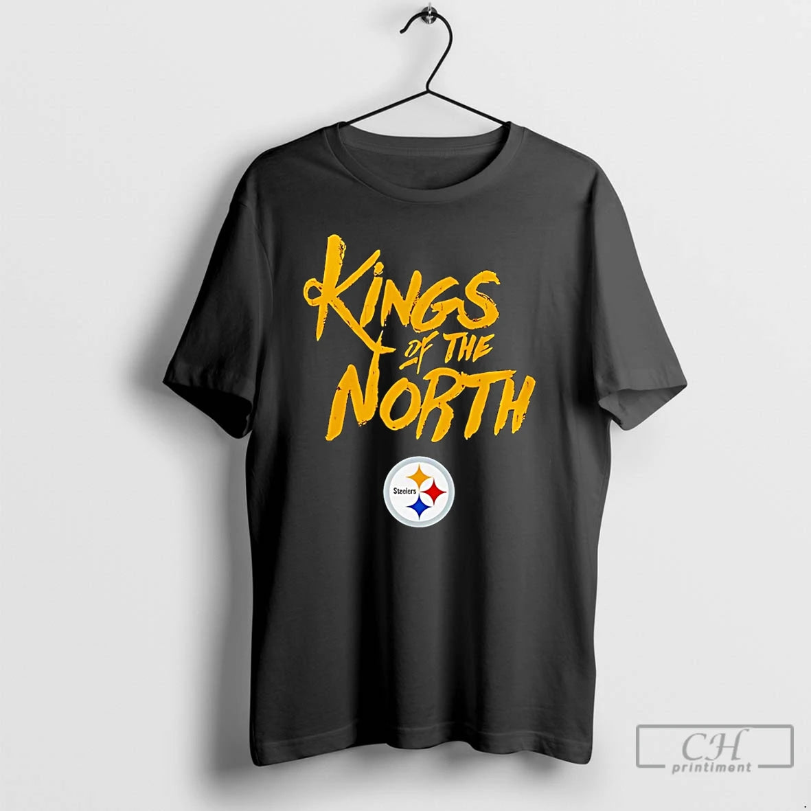 Premium Pittsburgh Steelers King Of The North 2025 Afc North Champions T-Shirts, Hoodie, Sweatshirt | ZylaModa.com