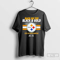 Premium Pittsburgh Steelers Back On Top Black And Gold 2025 Afc North Champions T Shirts Hoodie, Sweatshirt | ZylaModa.com