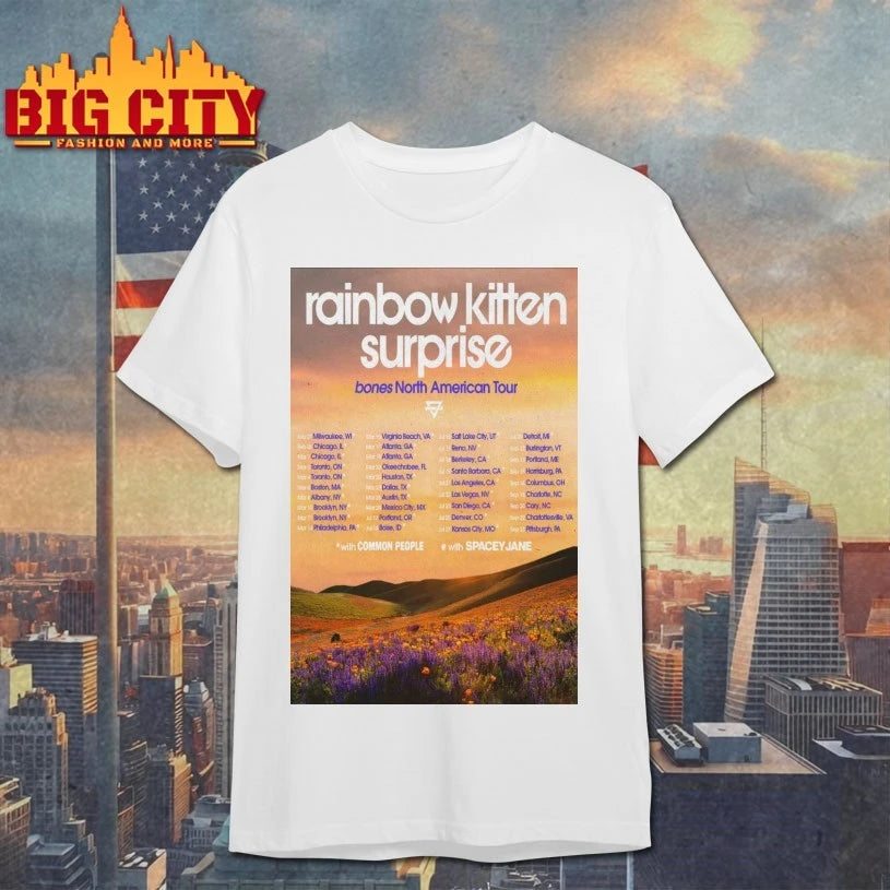 Premium Rainbow Kitten Surprise North American Show 2026 Poster shirt