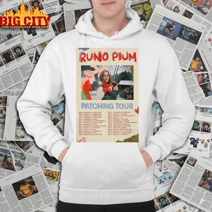 Premium Runo Plum Patching Concert 2026 Poster Shirts