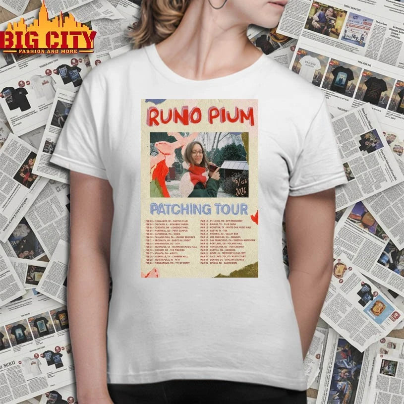 Premium Runo Plum Patching Concert 2026 Poster Shirts