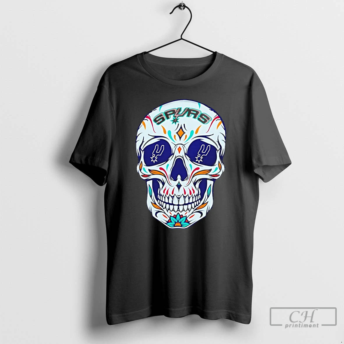 Premium Spurs Skull Fiesta San Antonio Spurs Basketball 2026