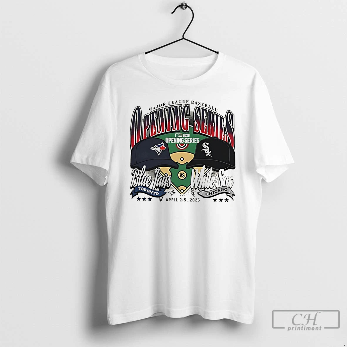 Premium Toronto Blue Jays Vs Chicago White Sox Baseball Opening Series April 2026 T Shirts