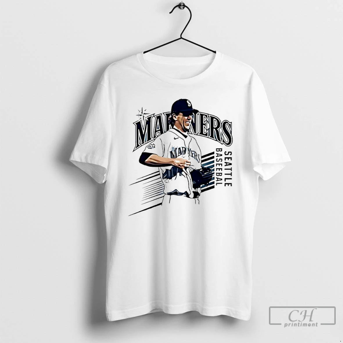 Premium Watch Mariners Logan Gilbert Catch Baseball Caught In