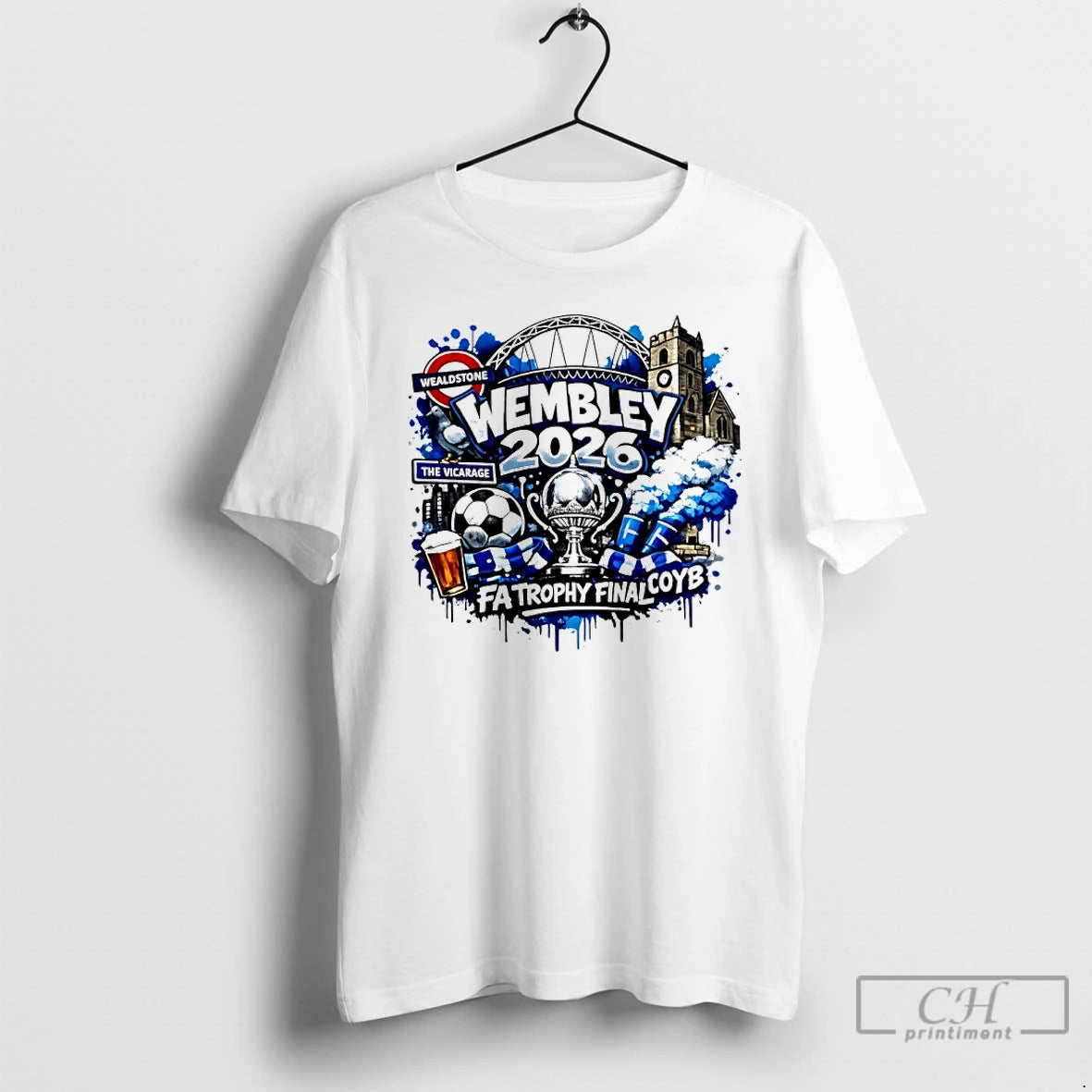 Premium Wealdstone Fa Trophy Final Wembley 2026 Graphic