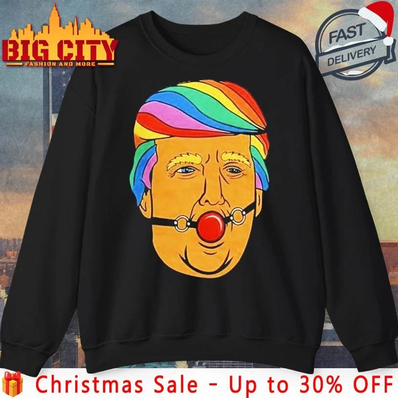 Pride Trump Anti Trump Bubba Trump Blowing Bubba Shirt