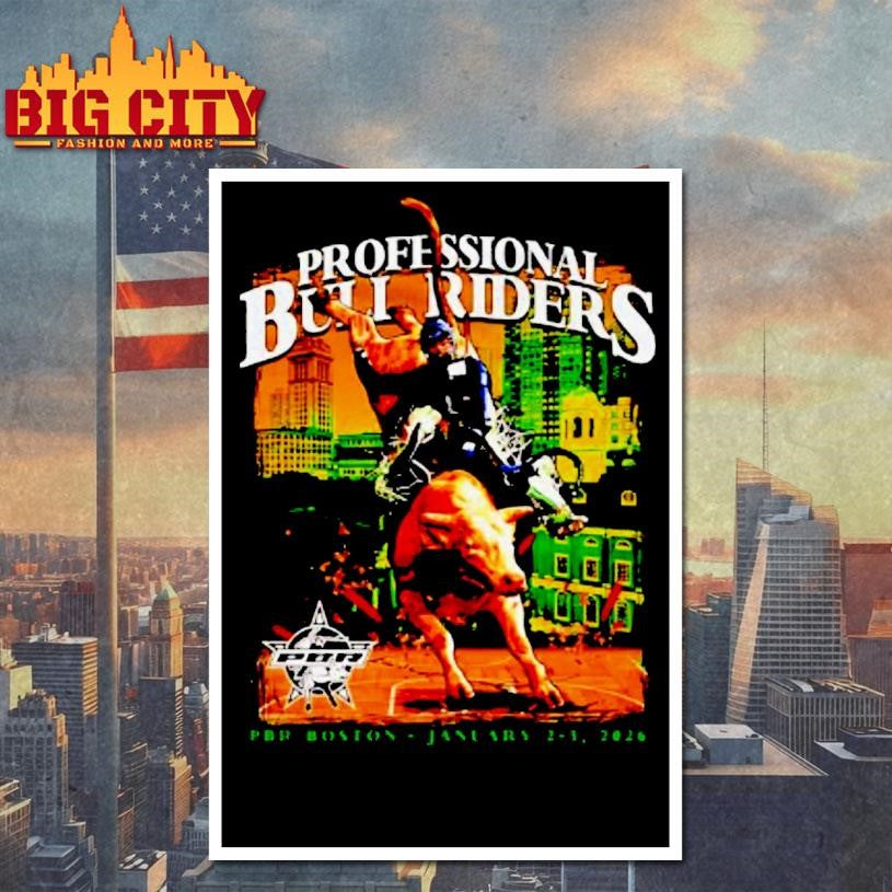Professional Bull Riders Boston Groundbreaking Floor Shirt