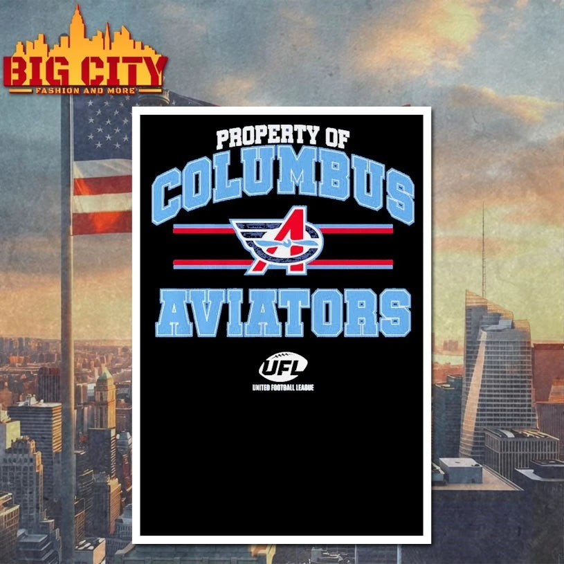 Property of Columbus Aviators shirt
