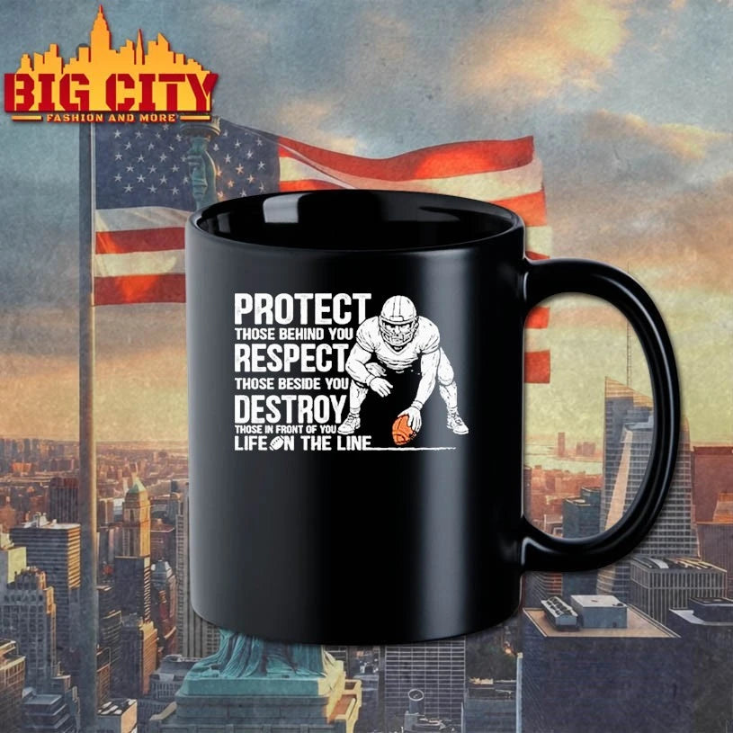 Protect Those Behind You Offensive Lineman shirt