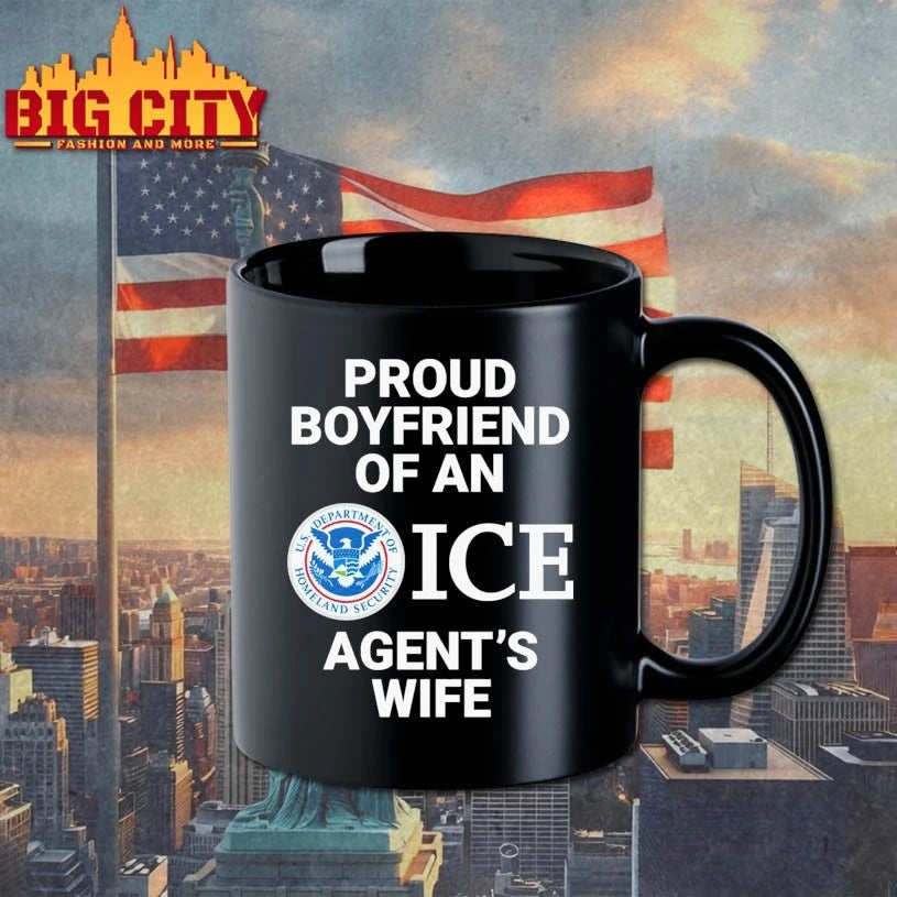 Proud Boyfriend Of An ICE Agent’s Wife Shirt