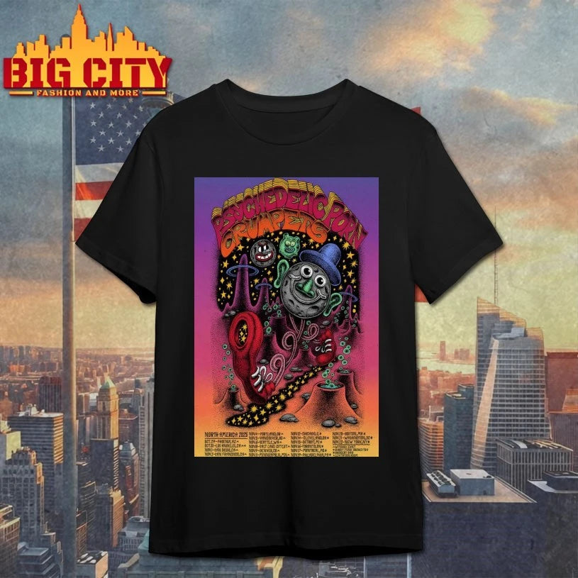 Psychedelic Porn Crumpets Tour 2025 Poster Shirt