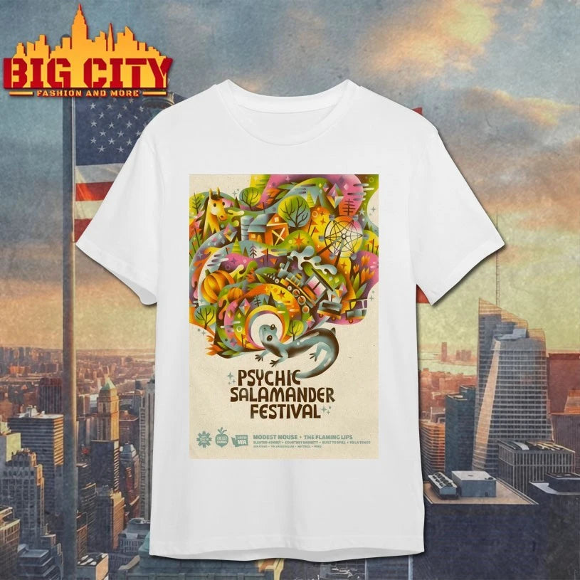 Psychic Salamander Festival Sep 13-14 2025 Remlinger Farms in Carnation WA Poster shirt