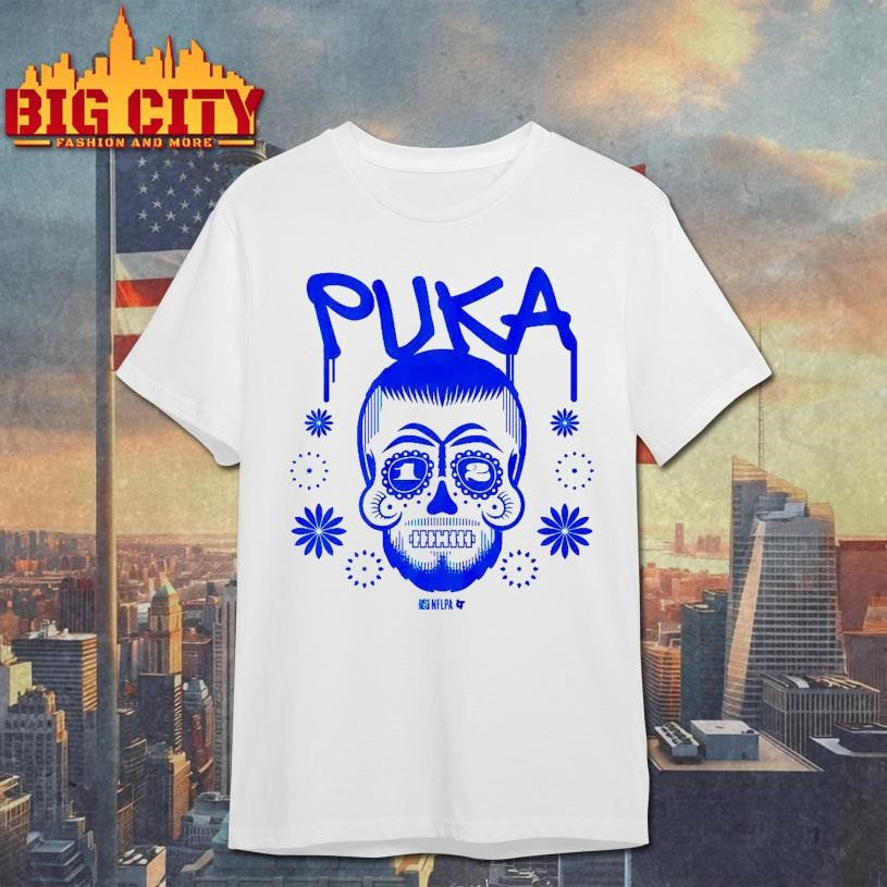 Puka Nacua Sugar Skull Remix Shirt