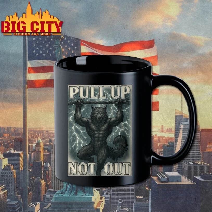 Pull Up Not Out Wolf shirt