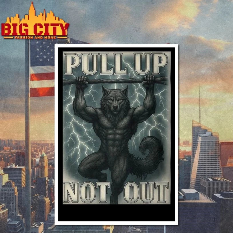 Pull Up Not Out Wolf shirt