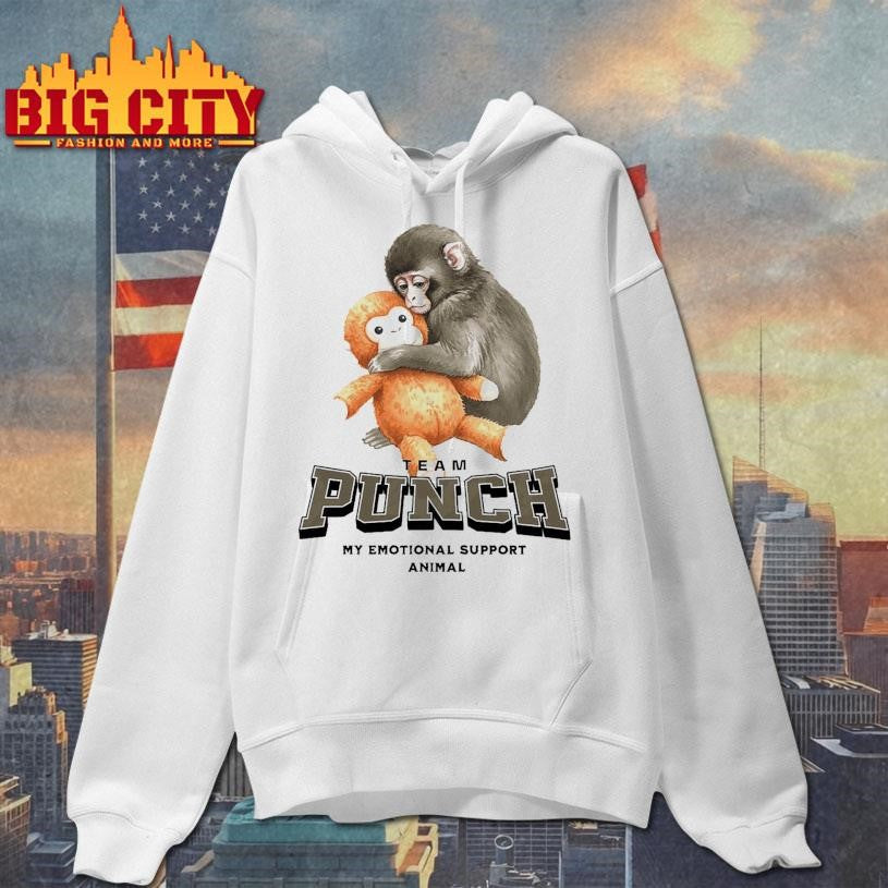 Punch The Monkey Emotional Support Animal Shirt