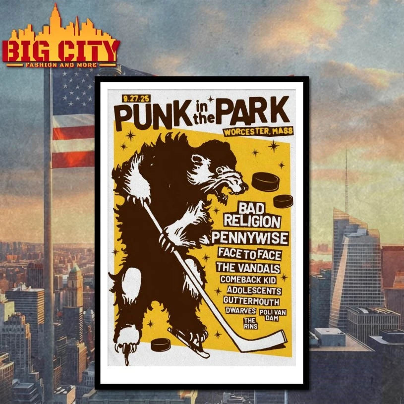 Punk In The Park Show Worcester 9.27.202 Poster shirt