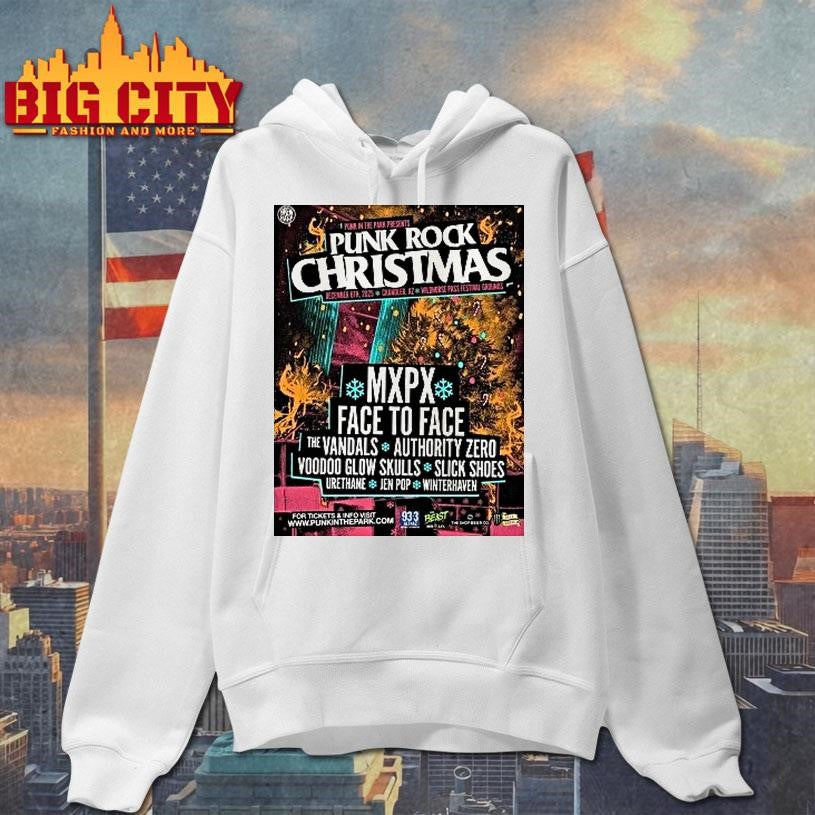 Punk Rock Christmas 2025 In Chandler Arizona At Wild Horse Pass Festival Grounds On December 6 2025 Shirt