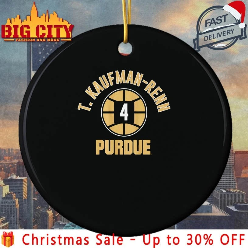 Purdue Basketball Trey Kaufman-Renn Name Number Ball shirt